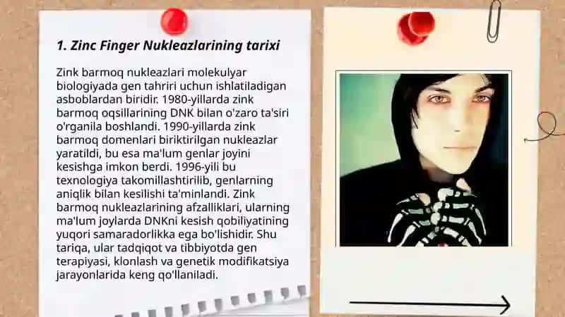 GENLARNI TAHRIRLASH TIZIMLARINING ASOSLARI. YANGI AVLOD TEXNOLOGIYALARI ZINC FINGER NUCLEASES (ZFN). 3