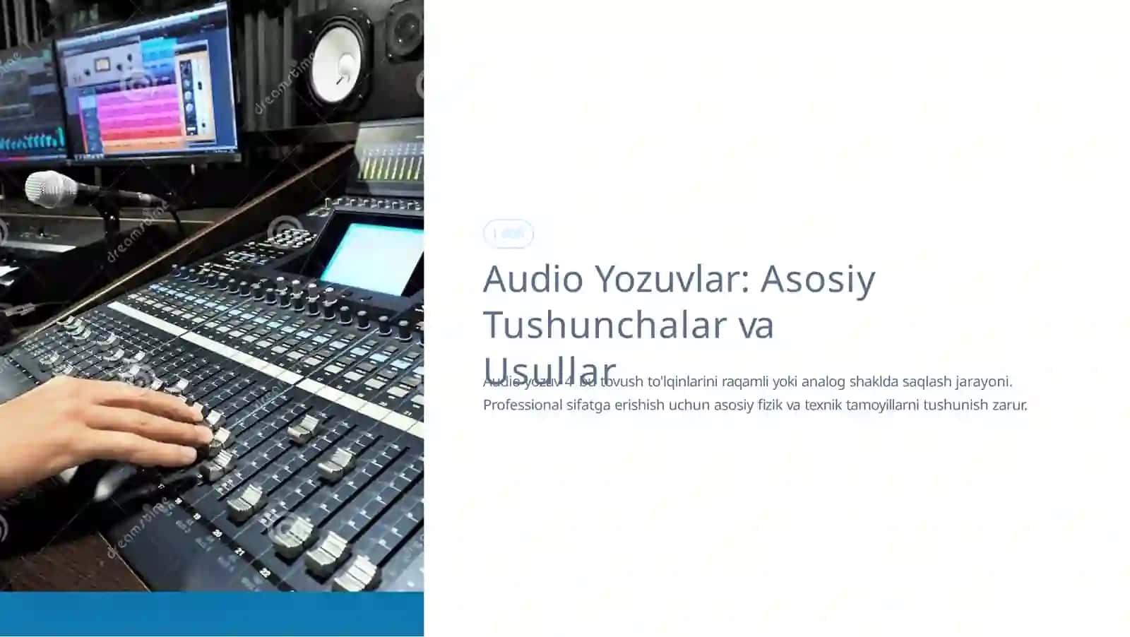 AUDIOISHLOVBERISH KURSI 3