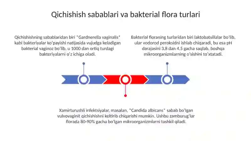 Vaginal ajiralmalar bakterial florasi,tozalik darajasi 3