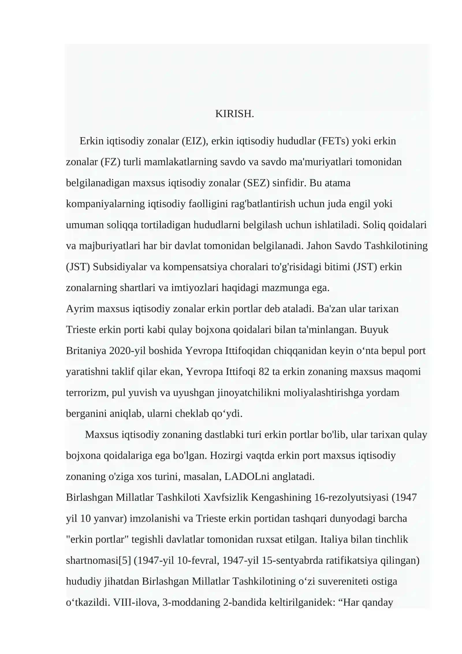 Niderlandiyada erkin iqtisodiy hududlar faoliyatining tashkil etilishi va rivojlanishi tahlili 3