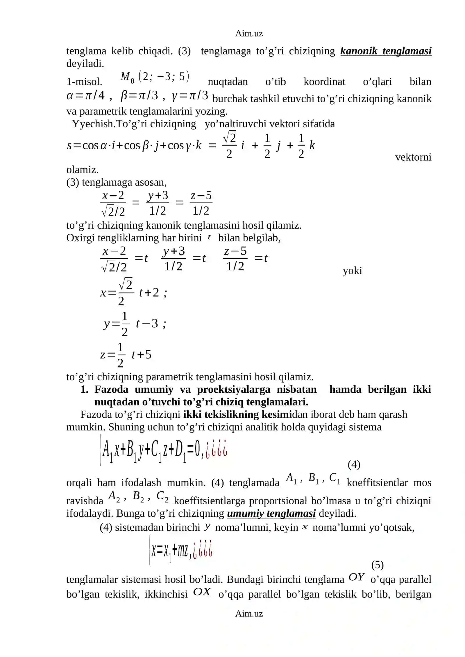 Bahramova Azizaning algebra fanidan mustaqil ishi 3