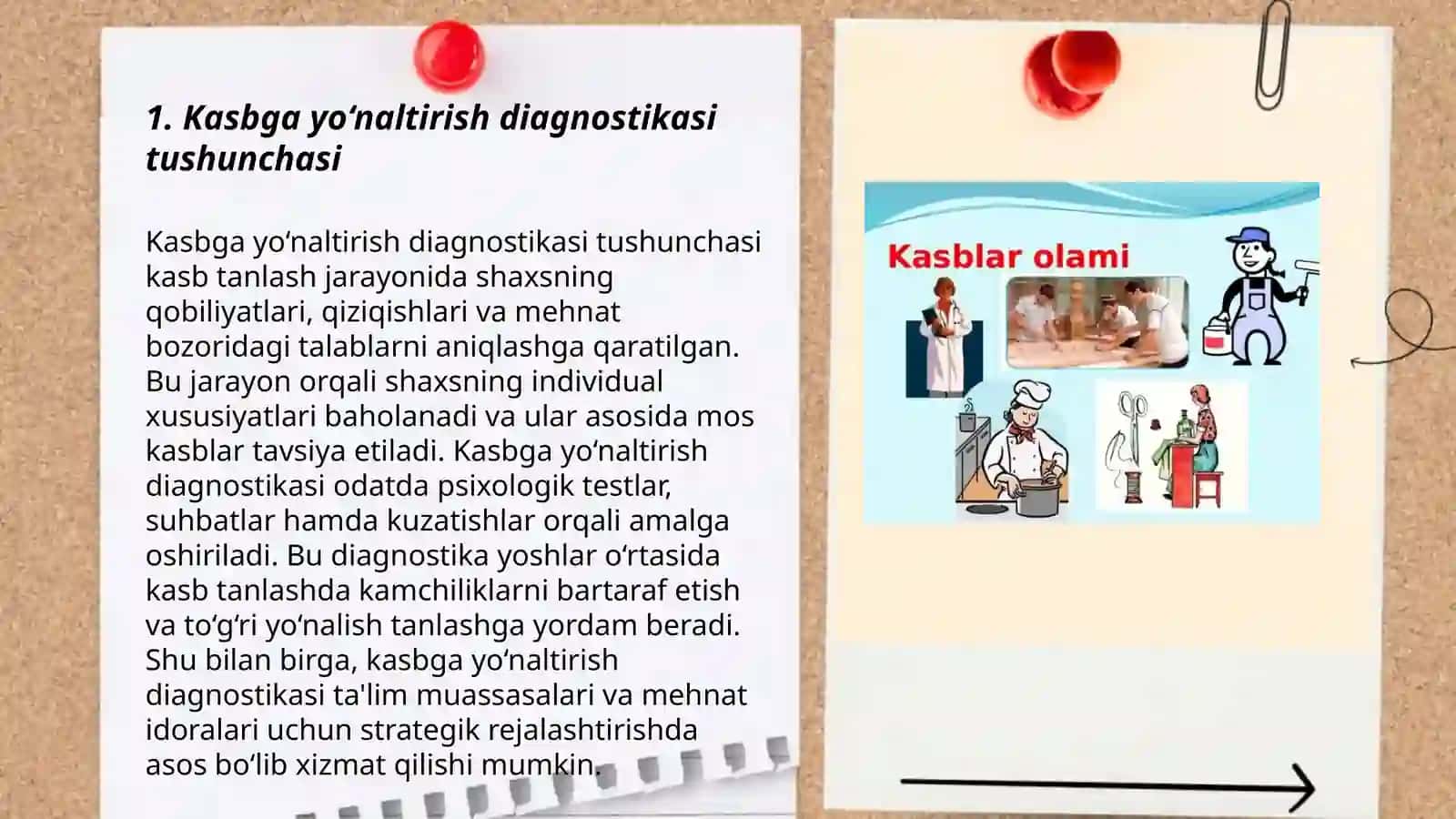 Kasbga yo‘naltirish diagnostikasi 3
