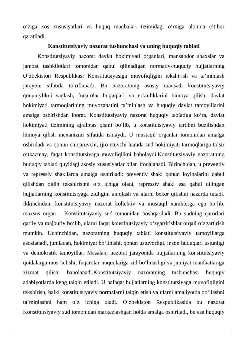 O‘zbekiston Respublikasi Konstitutsiyaviy sudi tomonidan legal sharhlashning tartib-taomil qoidalari 3
