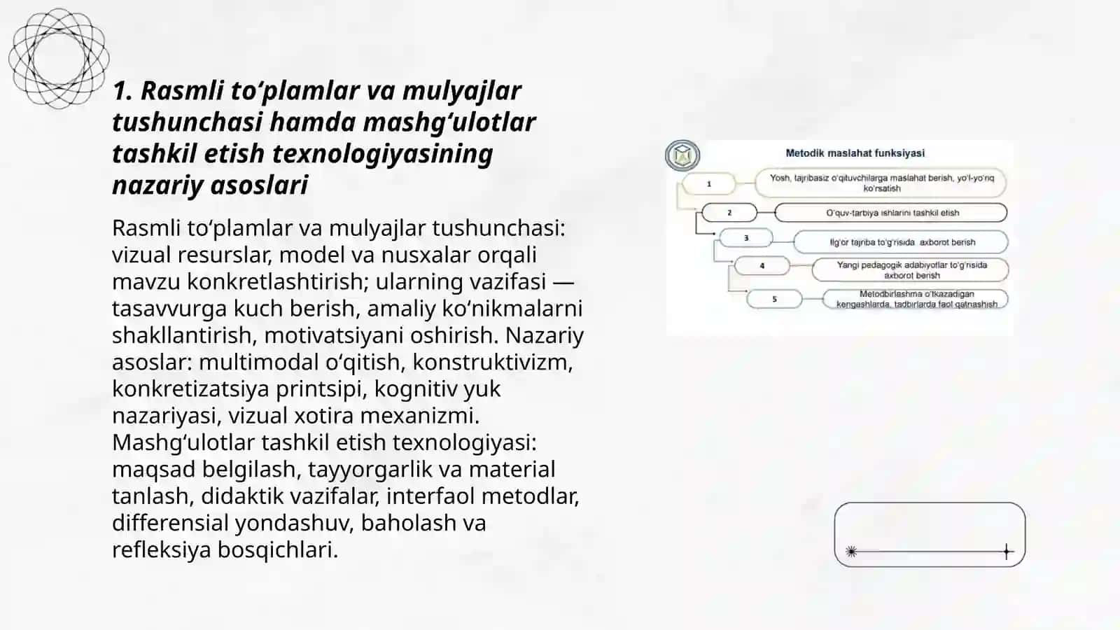 Rasmli toʻplamlar mulyajlar yordamida mashgʻulotlar tashkil etish texnologiyasi 3