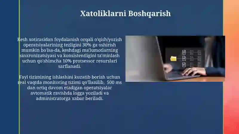 HPFS (yuqori unumdorlikka ega bo'lgan fayl tizimi) 3