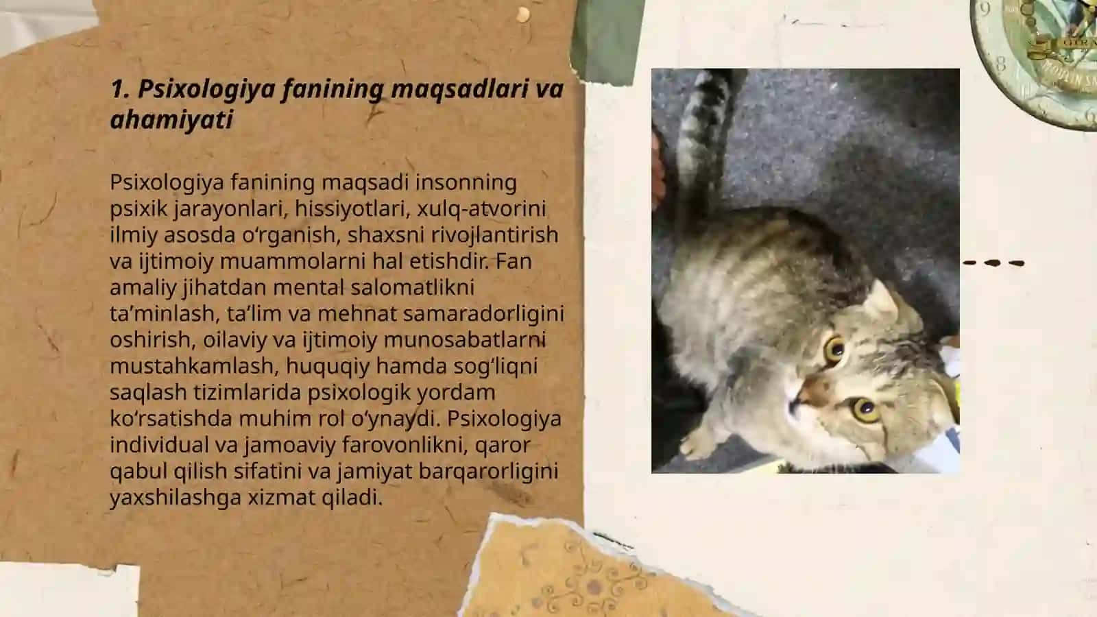 Psixologiya Fanining Maqsad va Vazifalari 3
