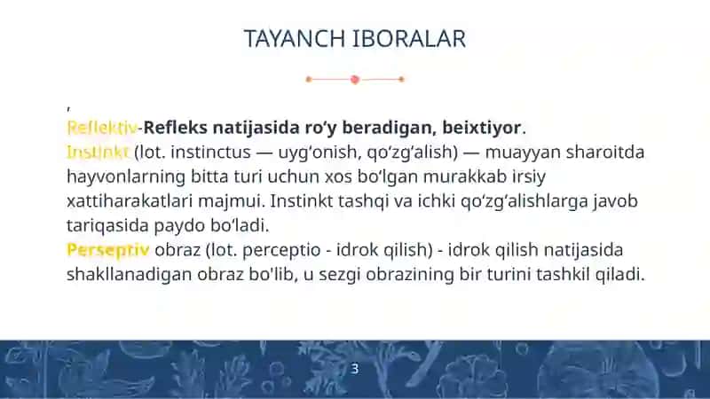 Diqqatning psixofiziologik mexanizmlari va indikatorlari 3