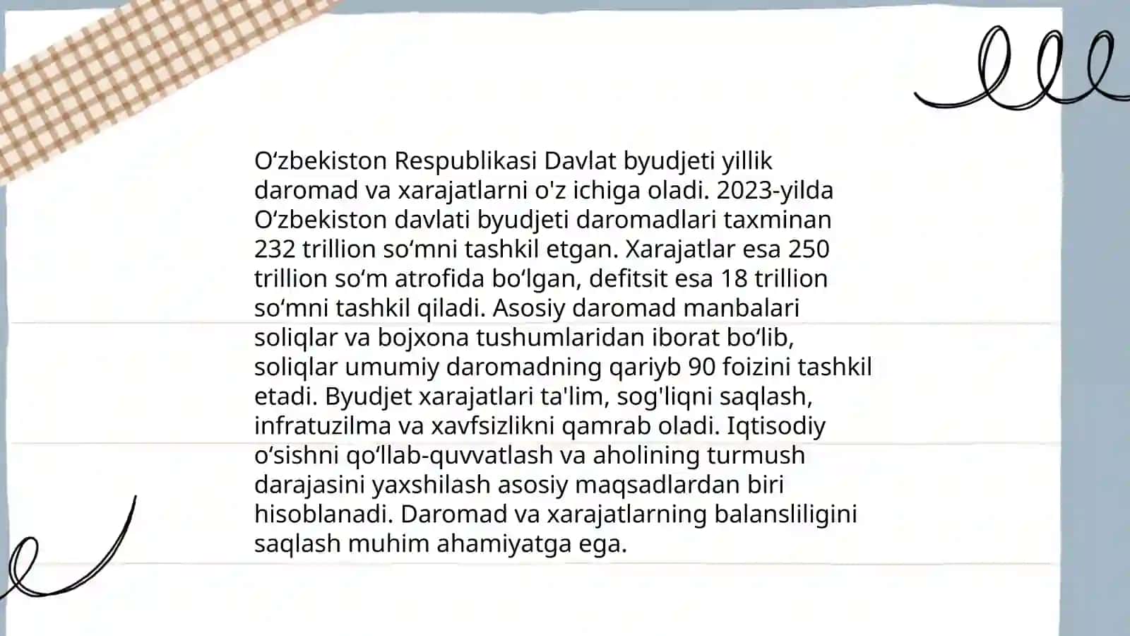 Oʻzbekiston Respublikasi moliya tizimi 3