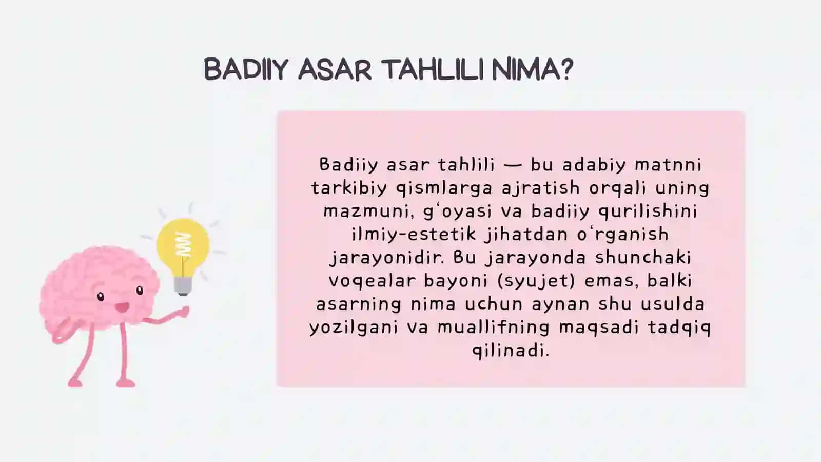 BADIIY ASAR TAHLILIDA PEDAGOGIK TEXNOLOGIYALARDAN FOYDALANISH 3