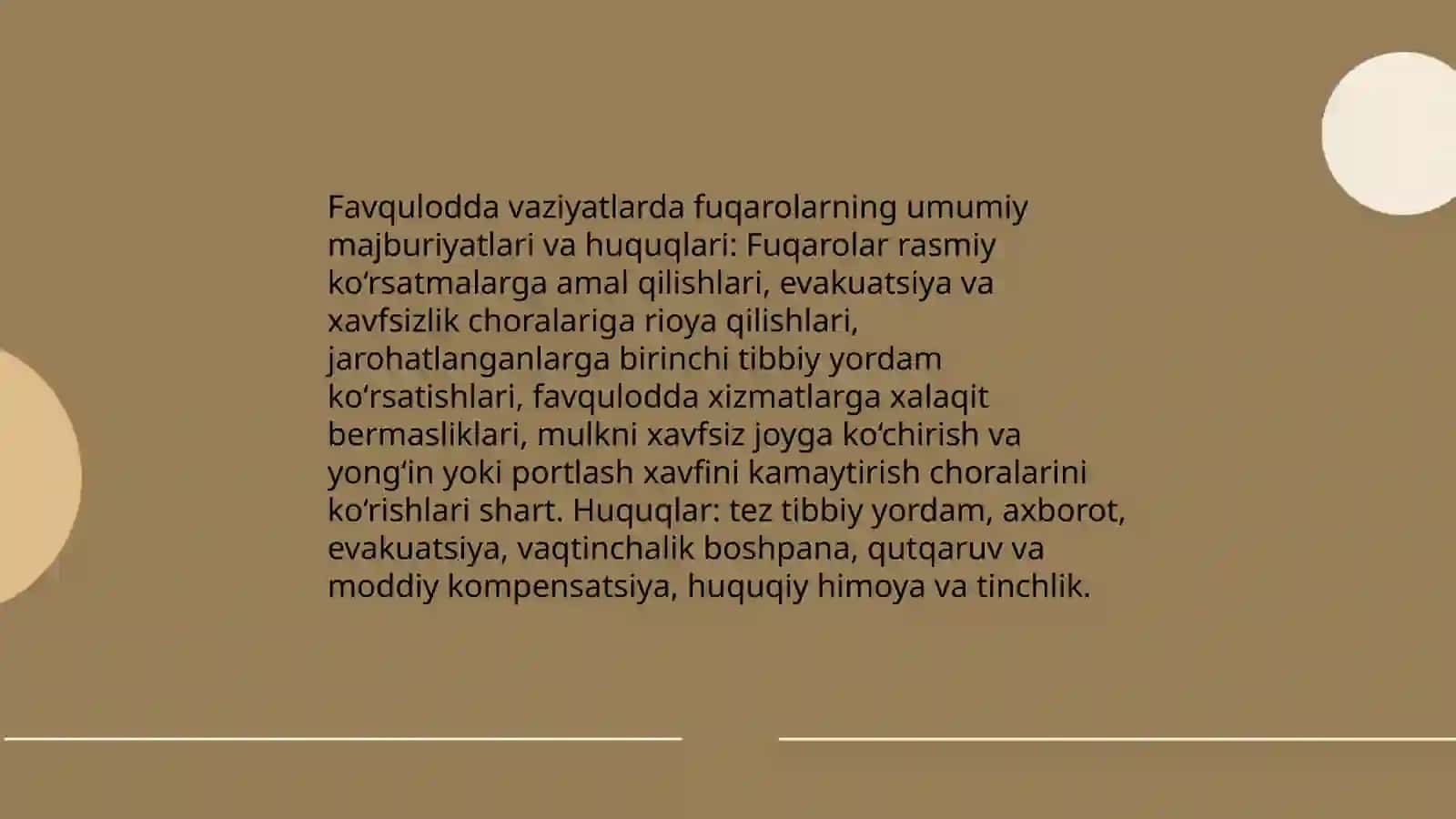 Favqulodda vaziyatlarda fuqaro muhofazasining vazifalari 3