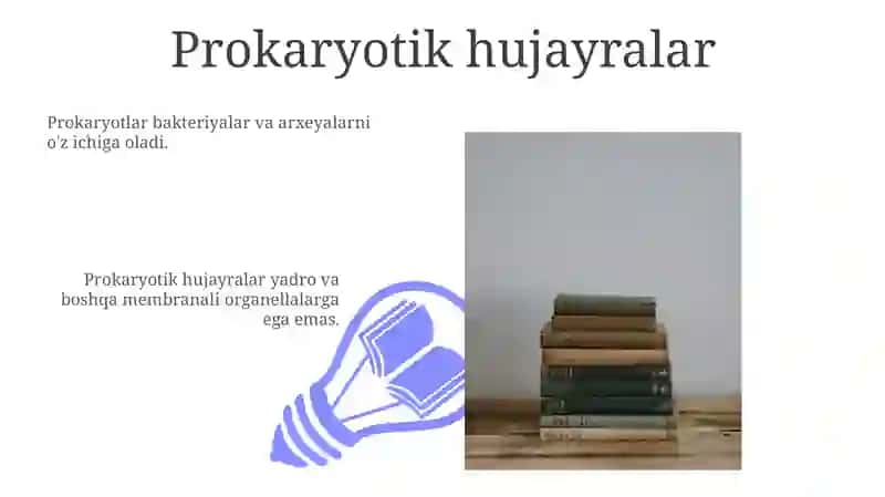 Botanika (Ikromov kitobi) hujayra mavzusida taqdimot 3