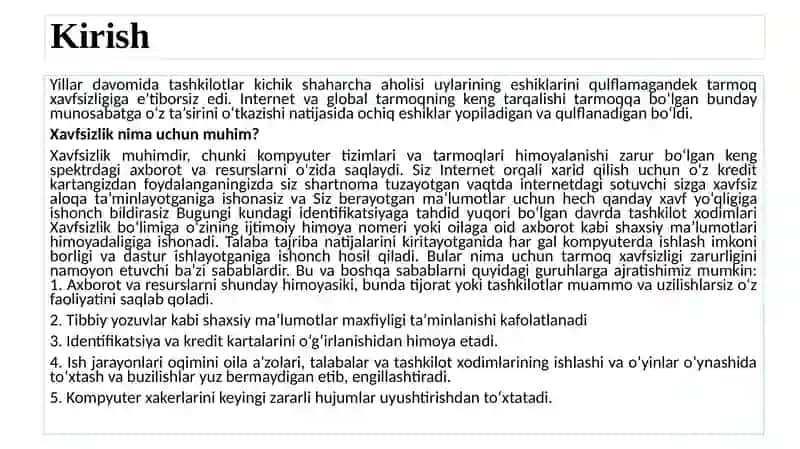 Tarmoqxavfsizligimazmunivauningmohiyati 3