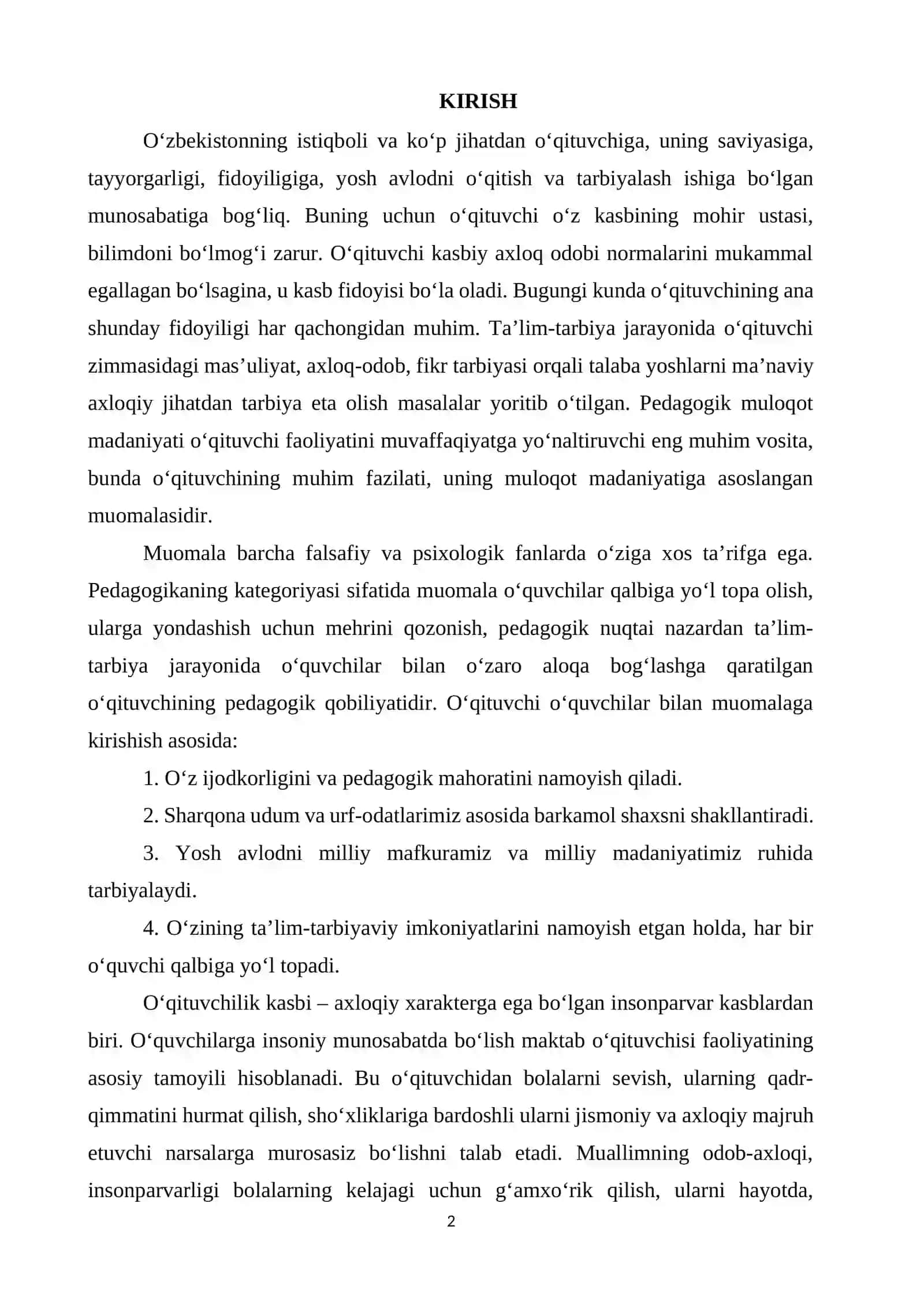 Pedagogik faoliyatni tashkil etishda muloqotga kirishishni rivojlantirish 3