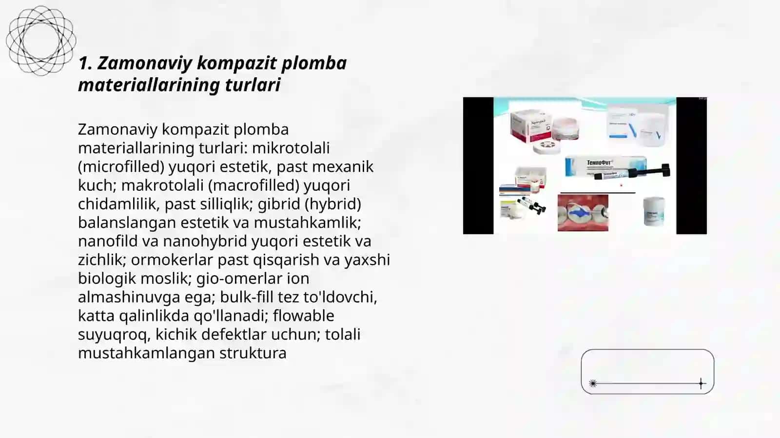 Zamonaviy kompazit plomba ashyolari 3