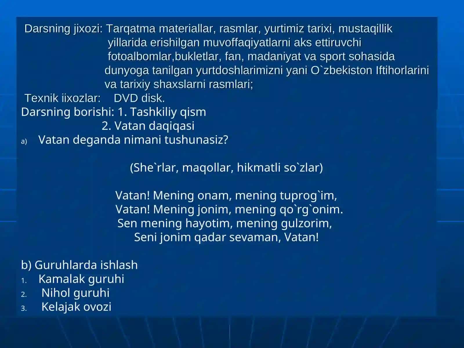 Excel elektron jadvalidadiagramma yoki grafik ko’rinishida tasvirlash 3