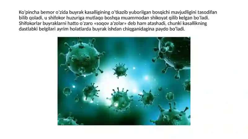 Tosh kasalliklarining kimyoviy xossalari 3