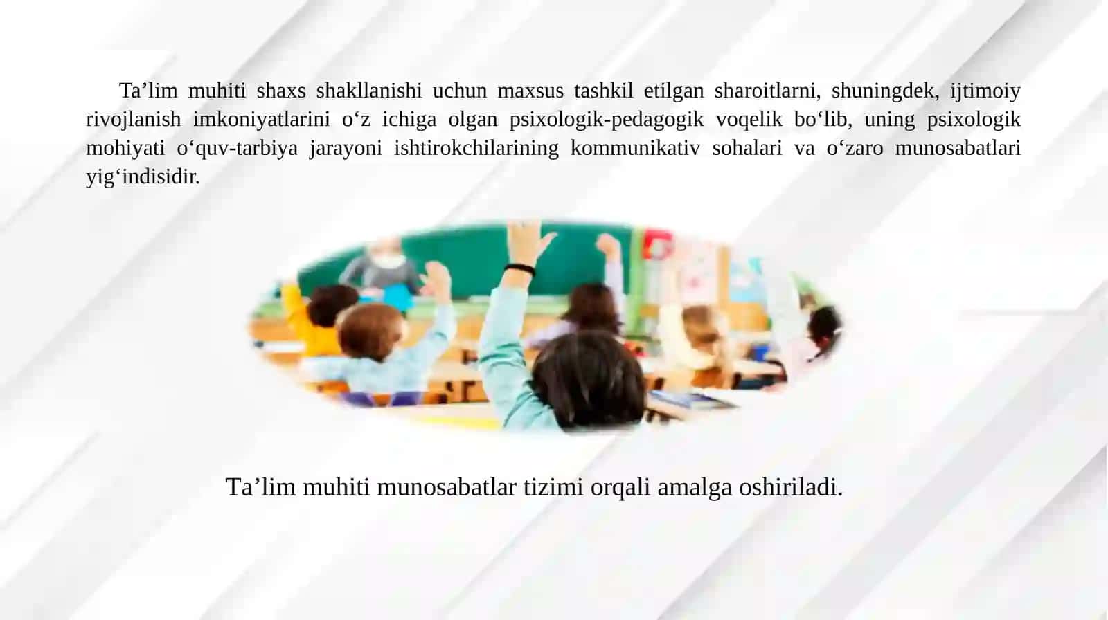 Oʻquvchilar orasida sogʻlom ijtimoiy-psixologik muhitni shakllantirish 3
