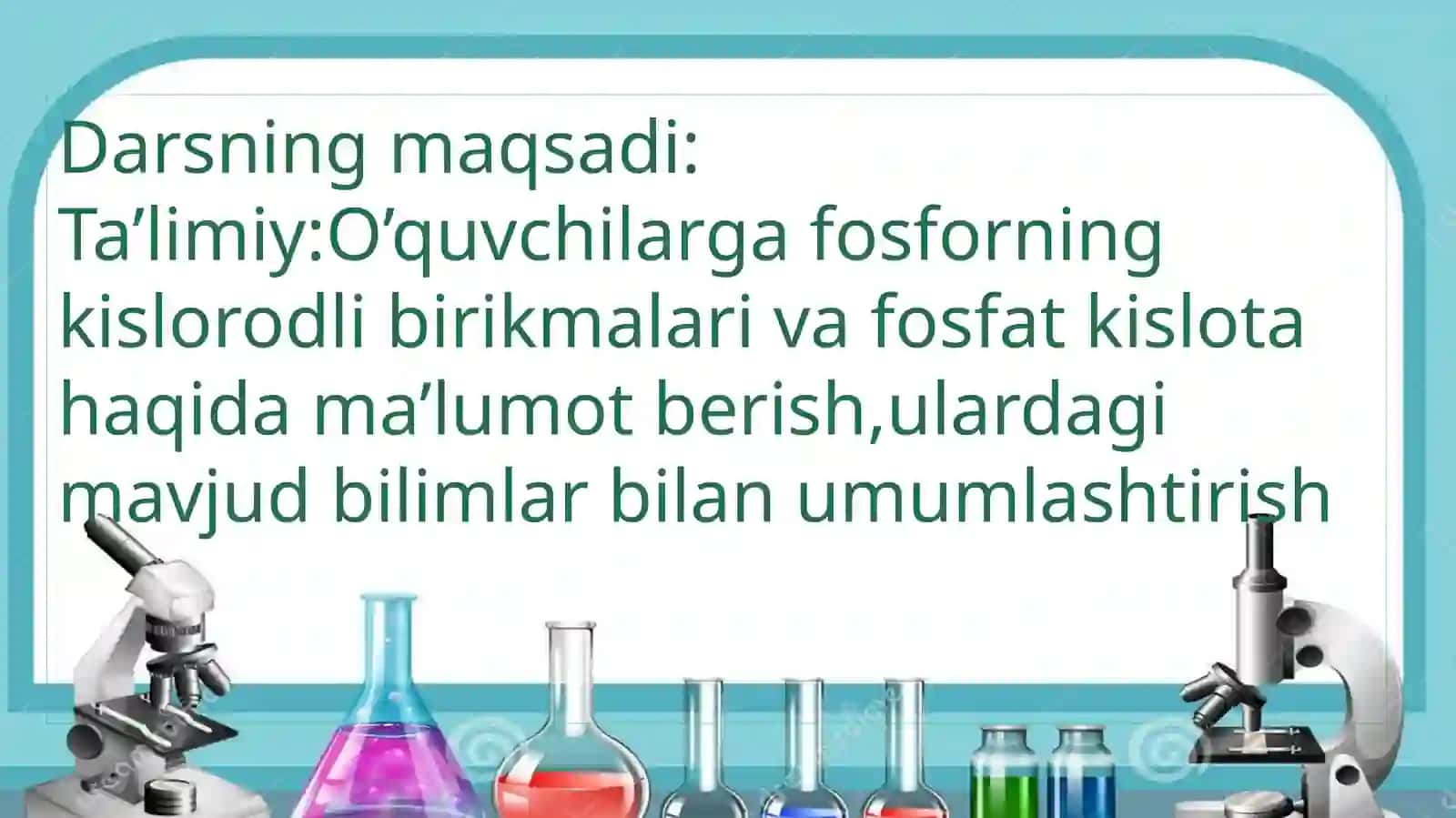 Fosforning kislorodli birikmalari. Fosfat kislota 3