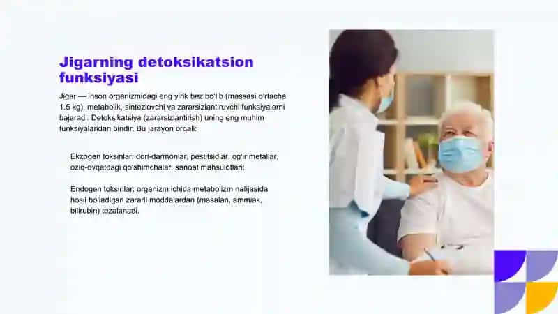 TOKSIK MODDALARNI JIGARDA ZARARSIZLANTIRISH: BIOKIMYOVIY ASOSLAR 3