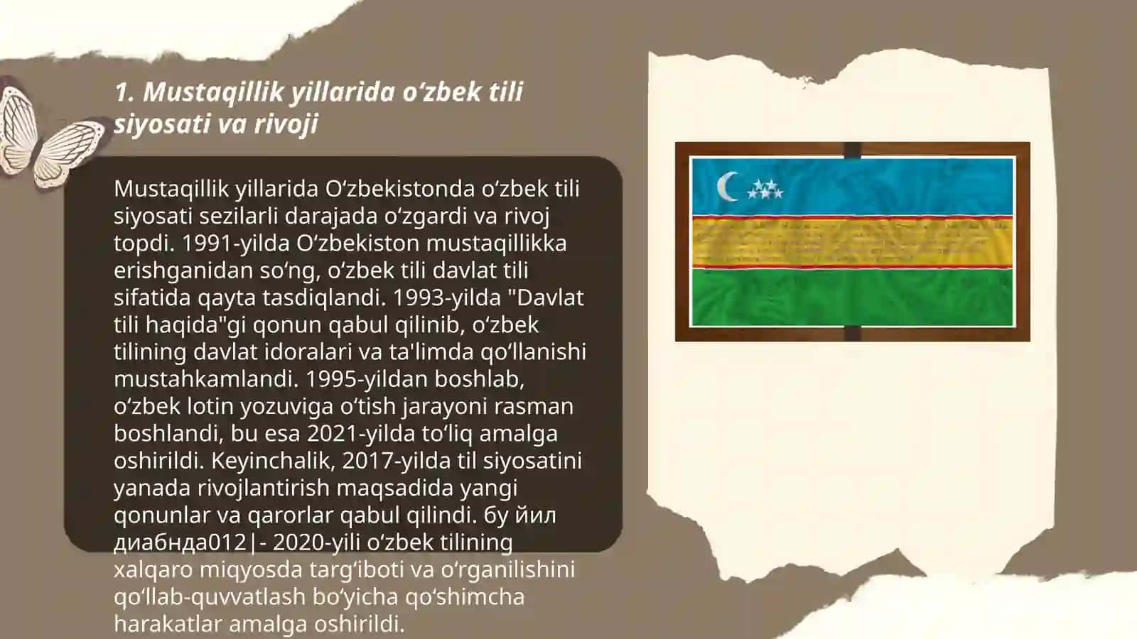 Mustaqillik yillarida O'zbekistondagi ma'naviy va madaniy taraqqiyot 3