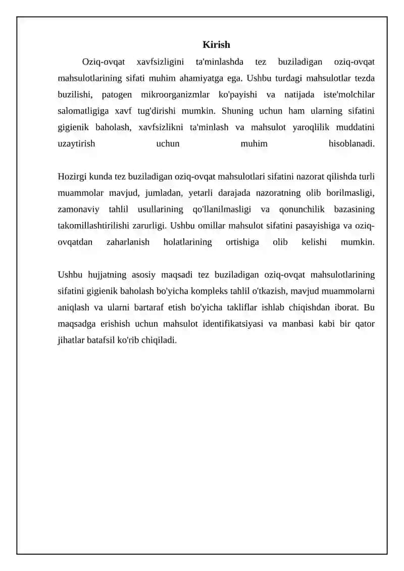 Tez buziluvchi ovqat maxsulotlarining sifatliligini gigiyenik baholash 3