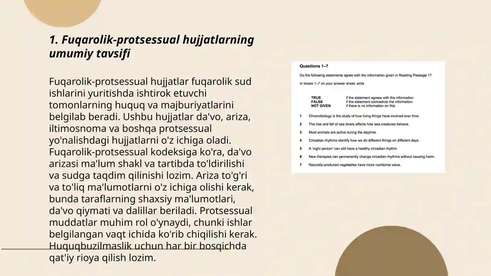 Fuqarolik-protsessual hujjatlar va ularning til xususiyatlari 3