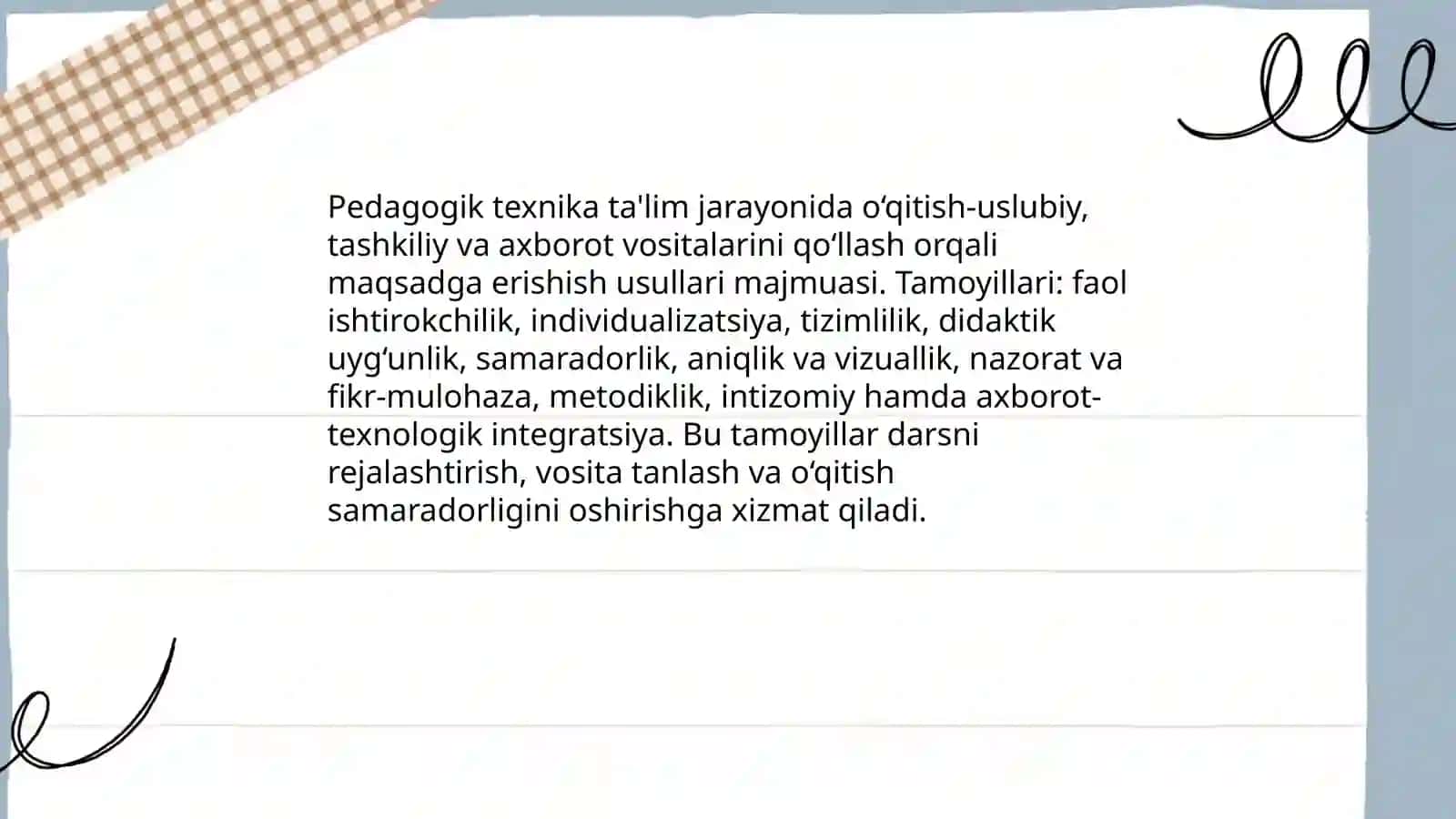 Inklyuzif ta'limi gospital pedagogikasi fanidan taqdimoti 3