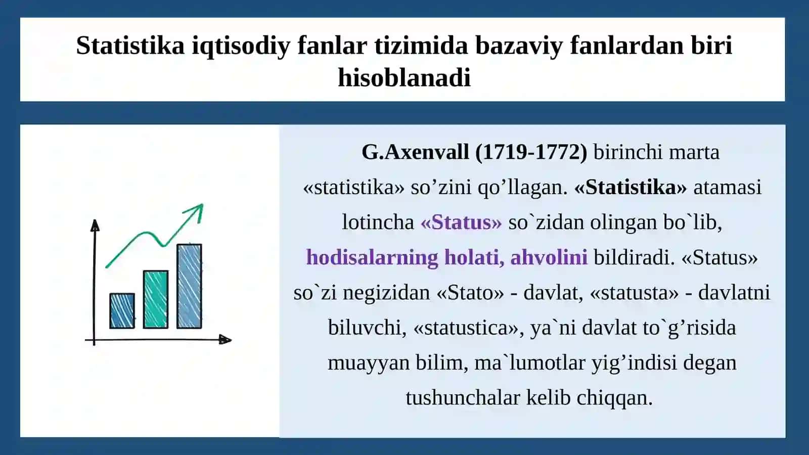 Statistika faniga kirish 3