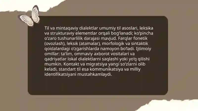 Til va mintaqaviy dialektlar: umumiylik va farqlari 3