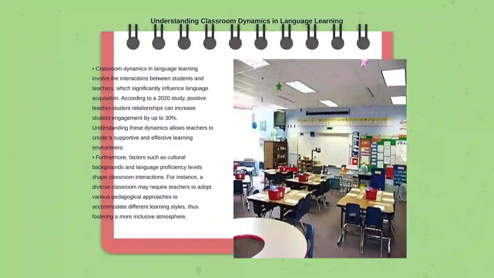 Effective classroom management for language teachers 3