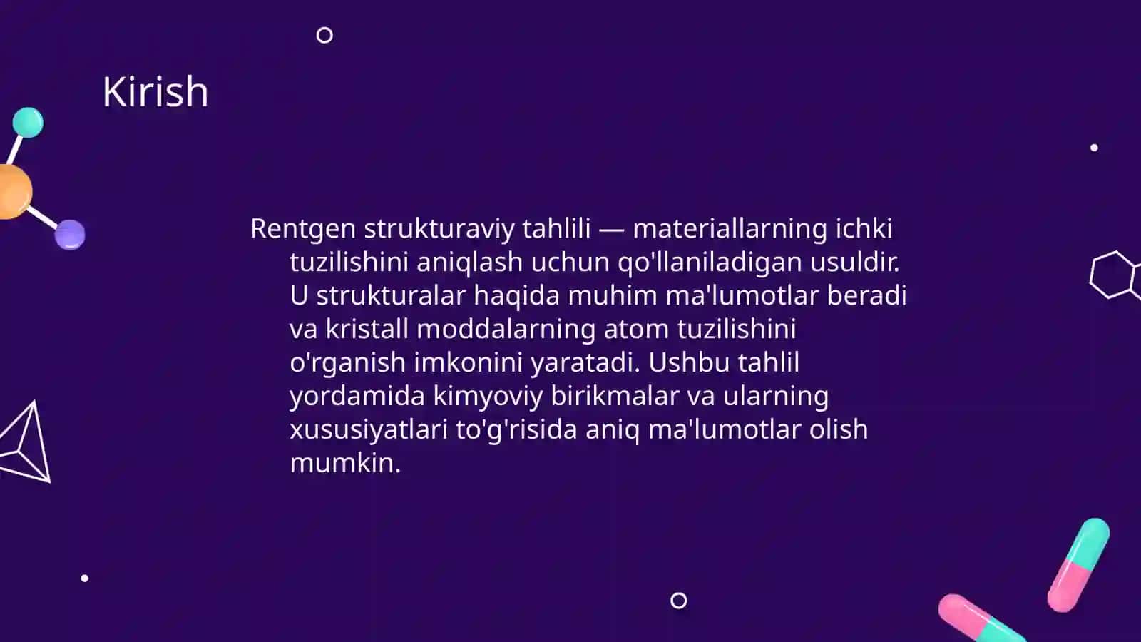 Rentgen strukturaviy tahlili 3