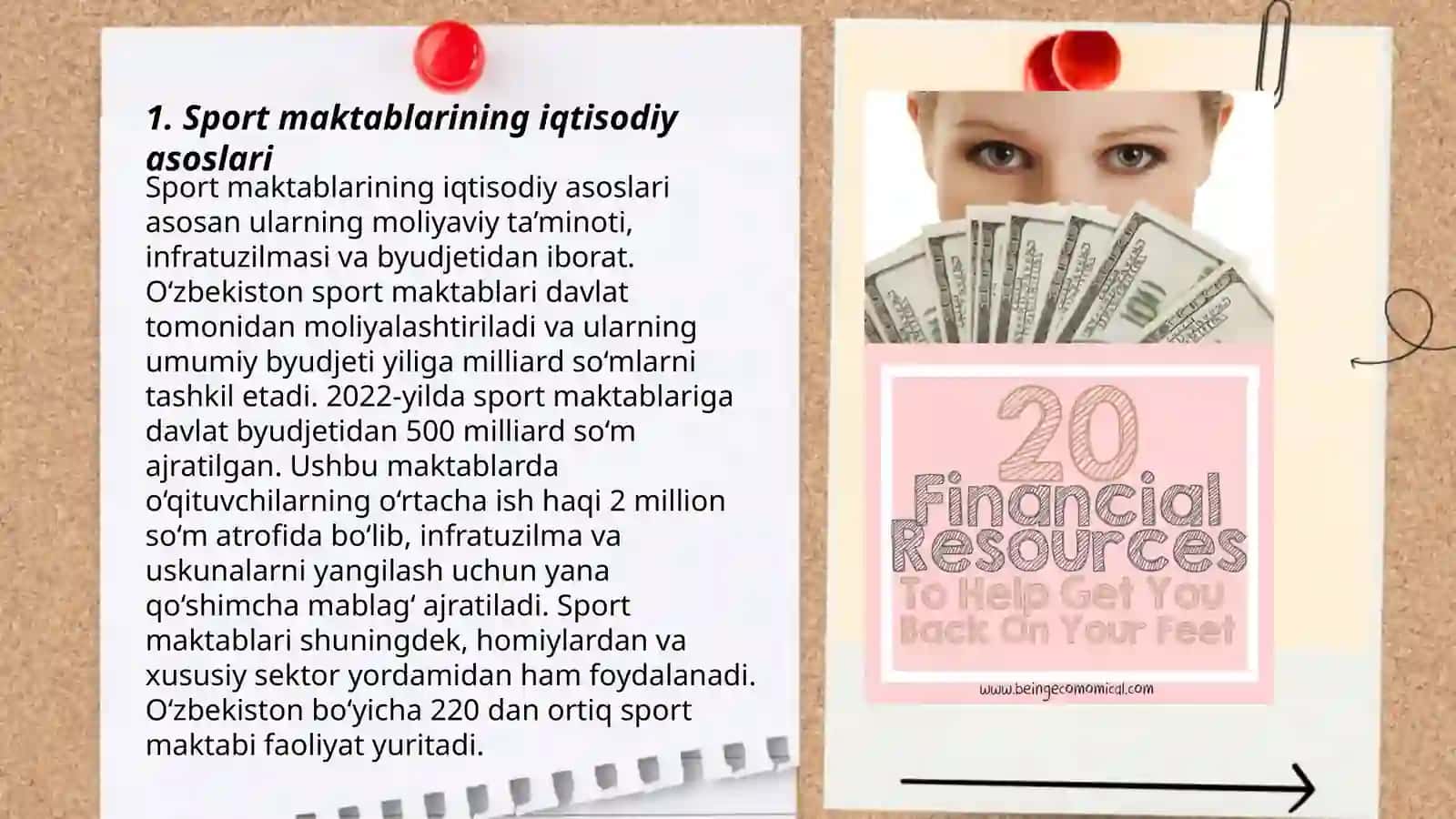 Sport maktablari xarajatlarini rejalashtirish va moliyalashtirish 3