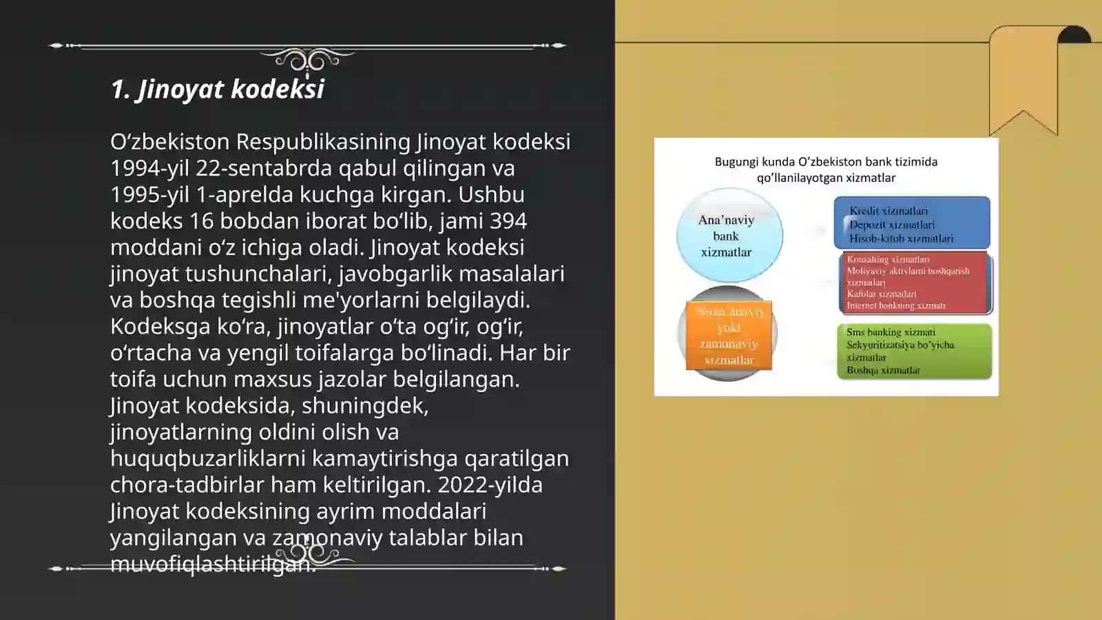 Jinoyatda jazo tizimi 3