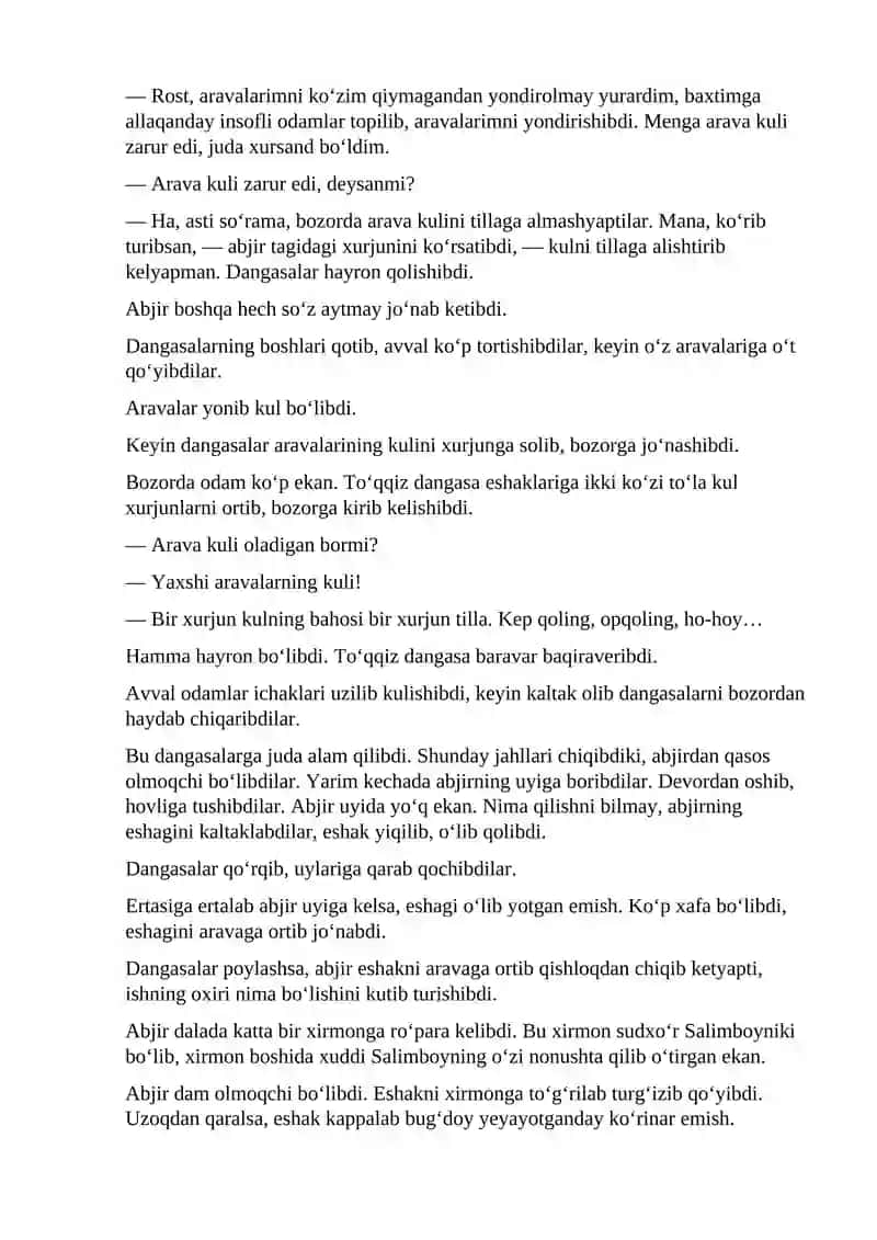 O‘nta aka-uka qarindoshlar 3