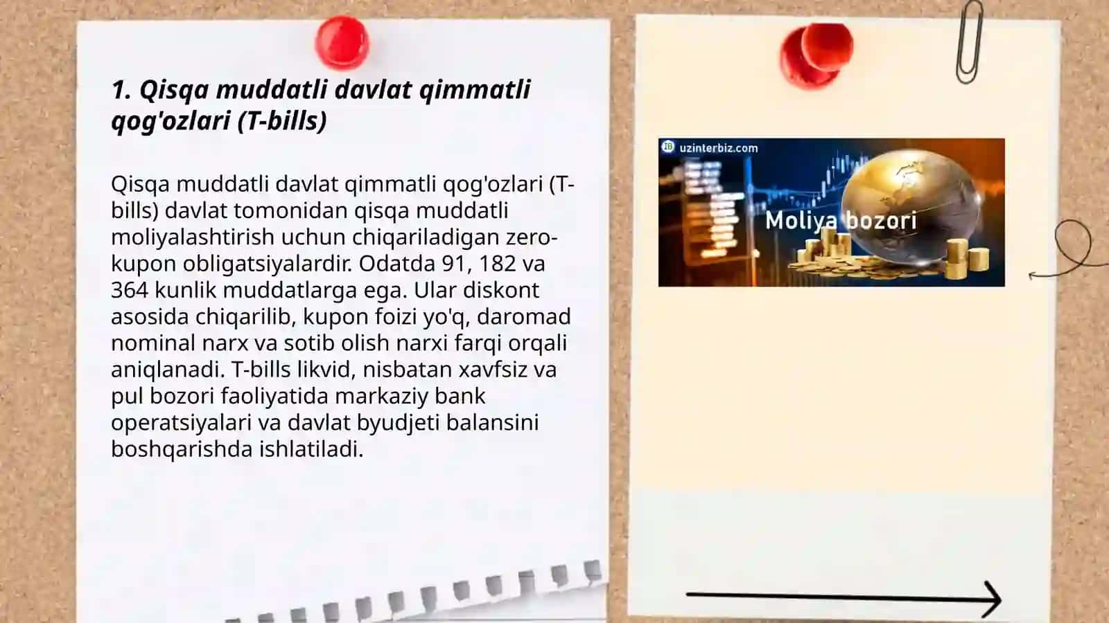 Pul bozori instrumentlari 3