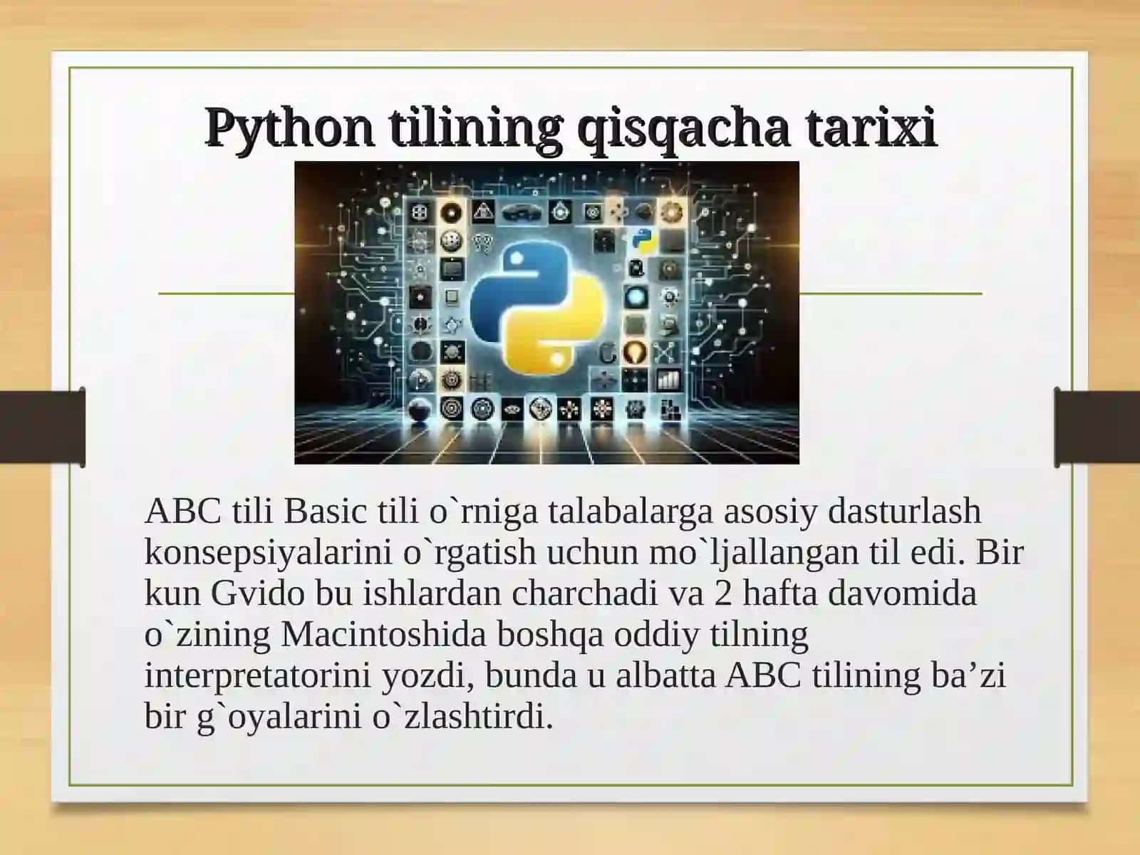 Python ma'ruza matni 3