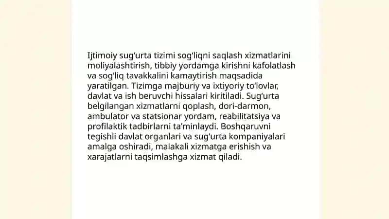 Ijtimoiy ta'minot va sog'liqni saqlash 3