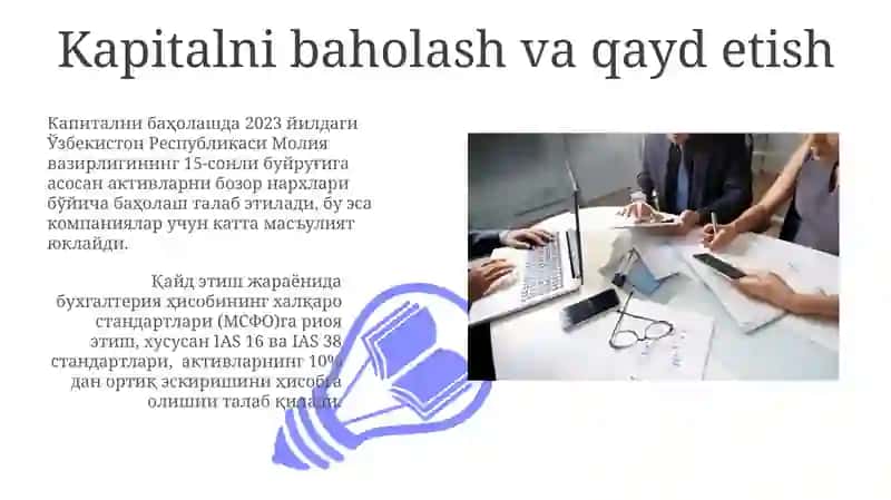 Buxgalteriya hisobini tashkil etish 3