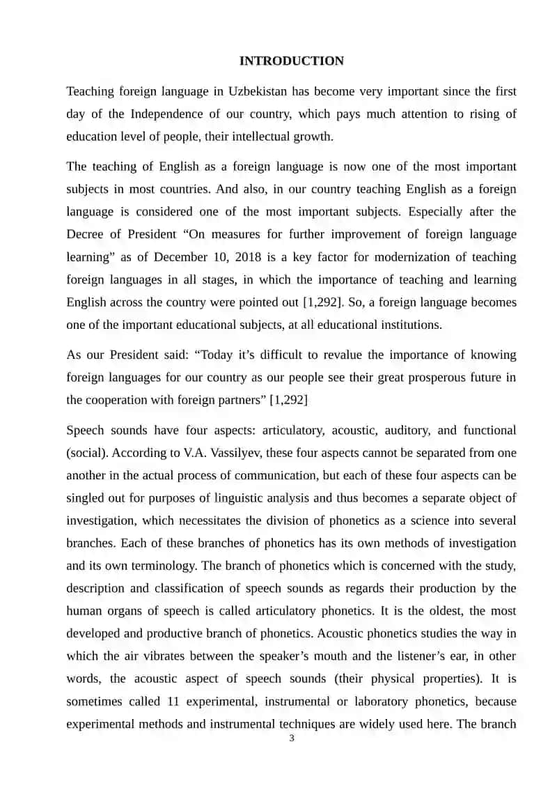 Course Work on Classification of English Consonants 3