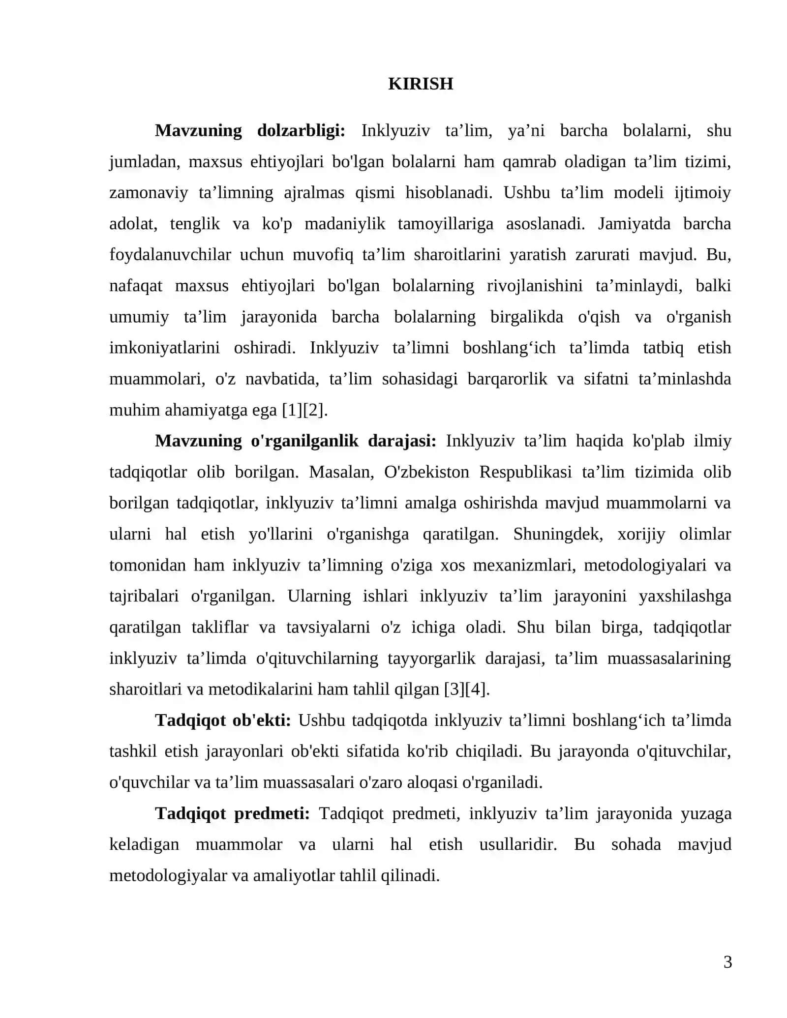Inklyuziv taʼlimni boshlangʻich taʼlimda tashkil etish muammolari 3
