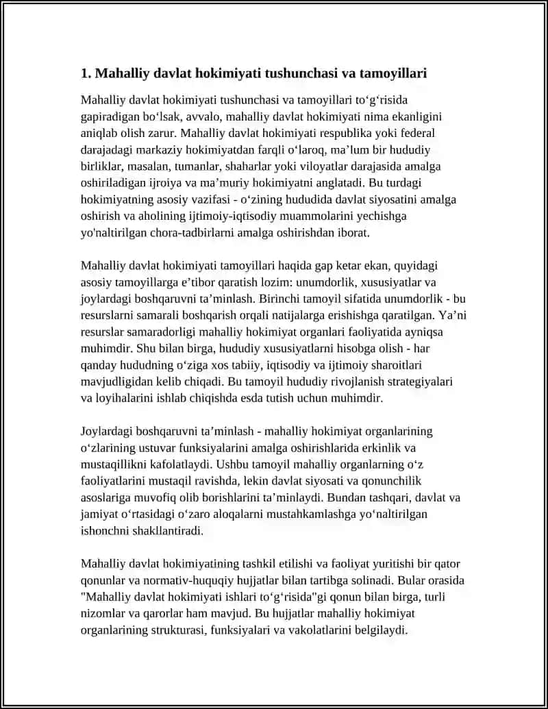 MAHALLIY DAVLAT HOKIMIYATI ASOSLARI 3