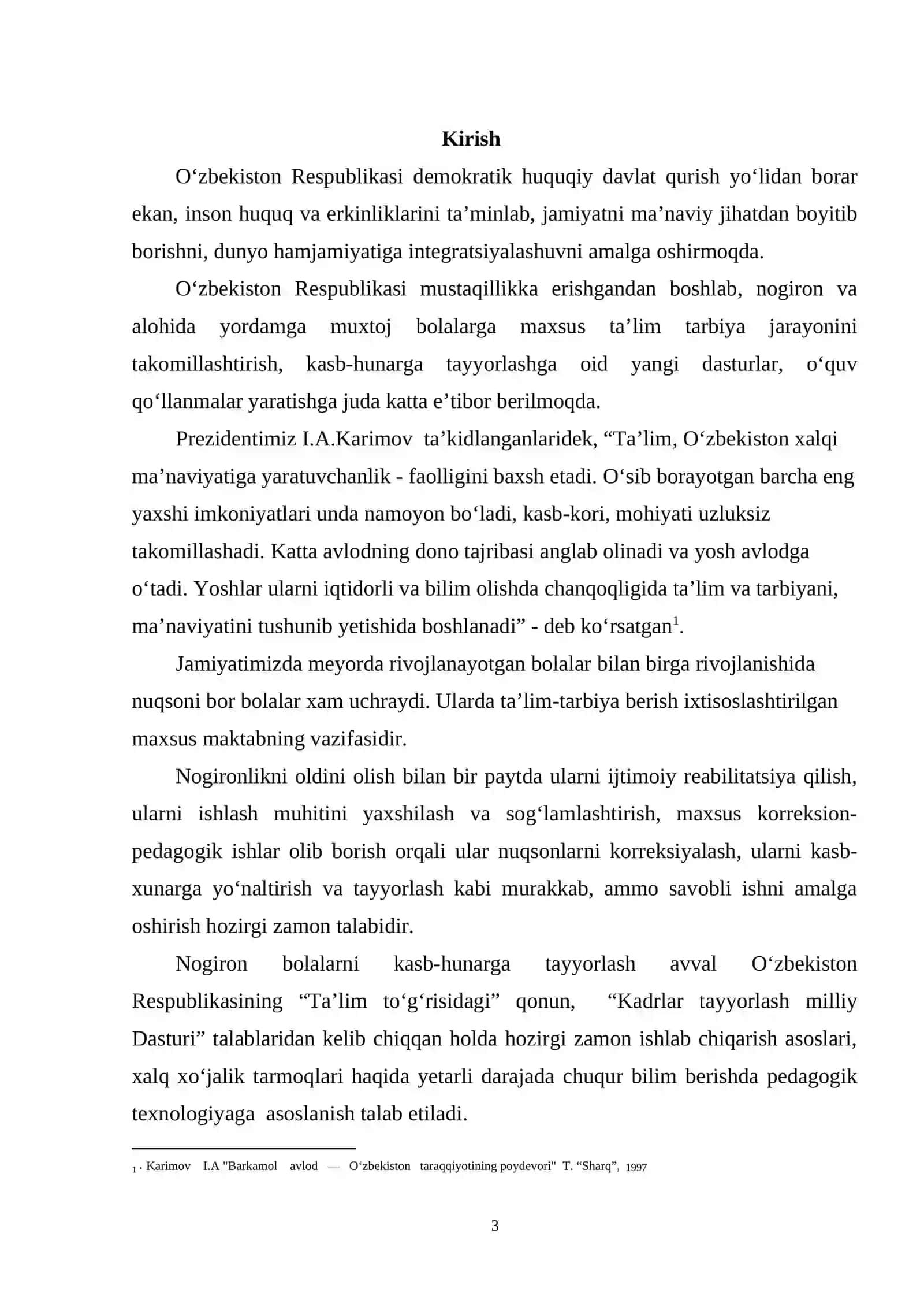 "Mehnat darslarida aqli zaif bolalar nutqini о‘stirishning о‘ziga xosligi" 3