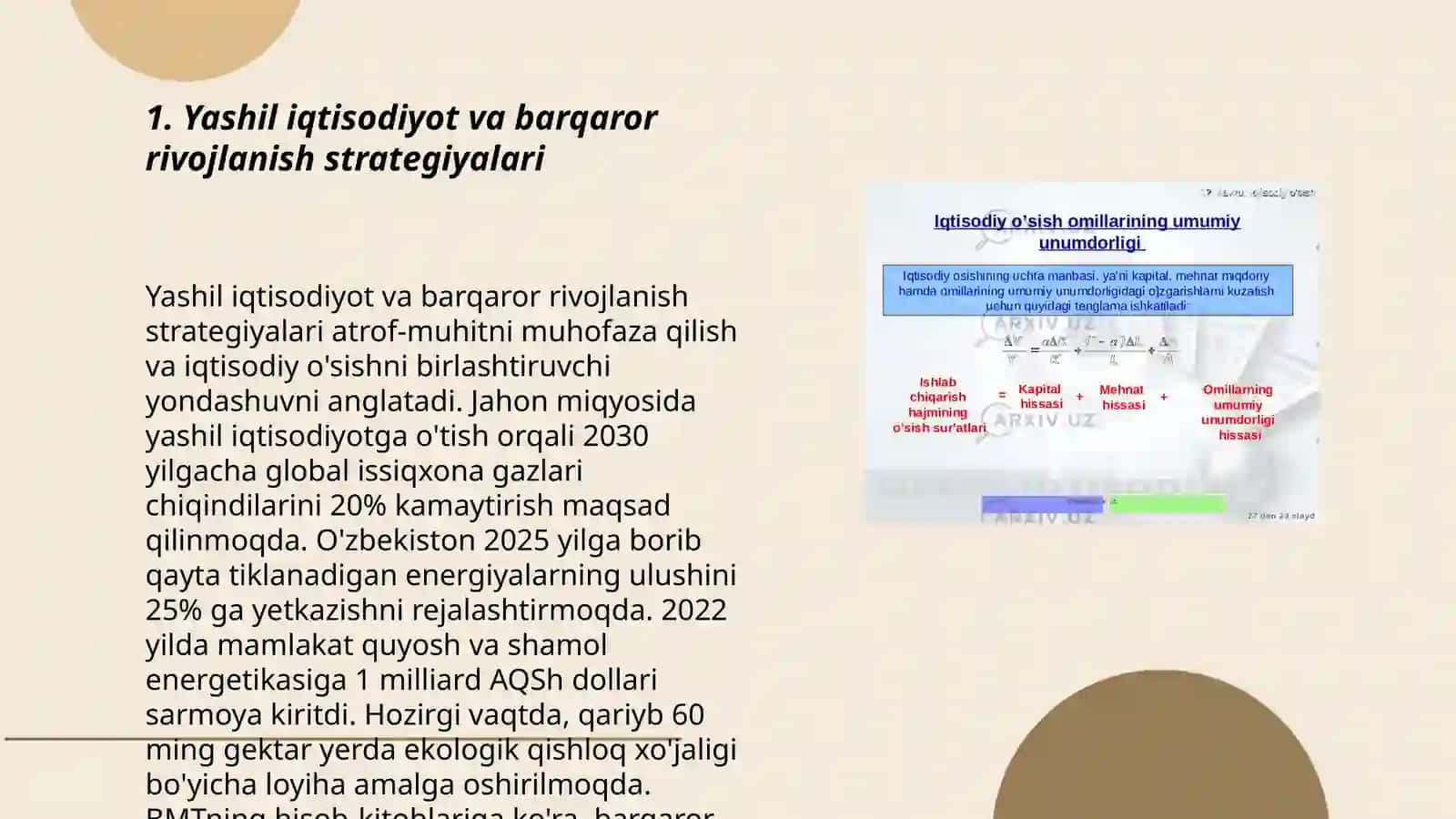 Yashil iqtisodiyot va barqaror rivojlanish strategiyalari 3