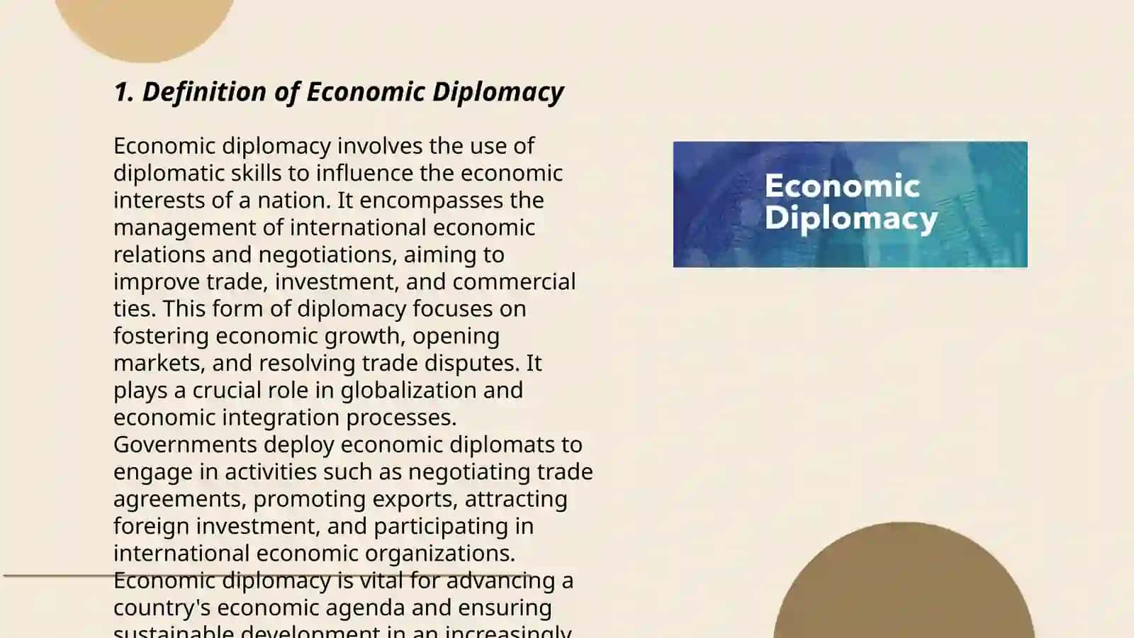 Iqtisodiy diplomatiya mazmuni va vazifalari 3