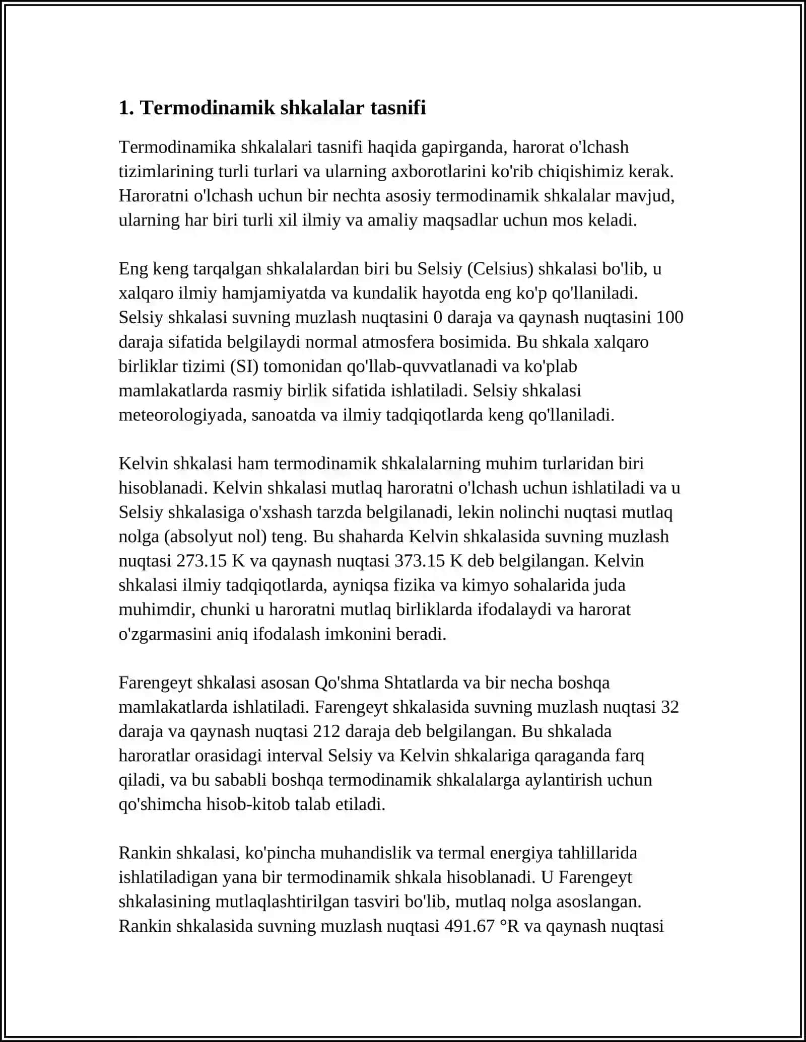 TEMPERATURANING TERMODINAMIK SHKALASI 3