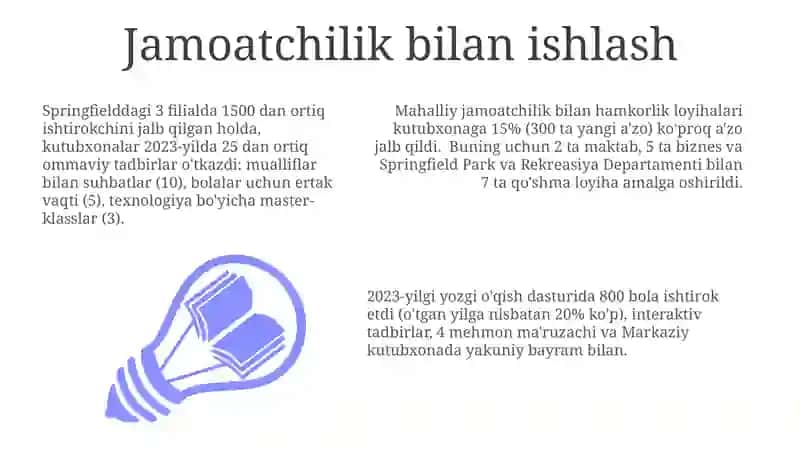 Jamoatchilik bilan ishlash 3