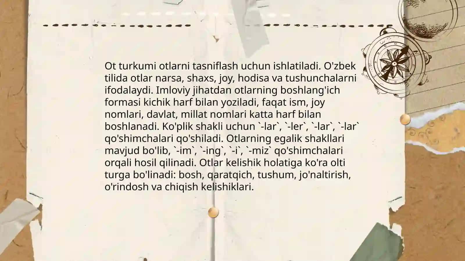 So'z turkumlarini o'rganishda hosil qilinadigan orfografik bilimlar 3