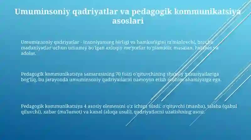 Pedagogik Muloqotda Umuminsoniy Qadriyatlar 3