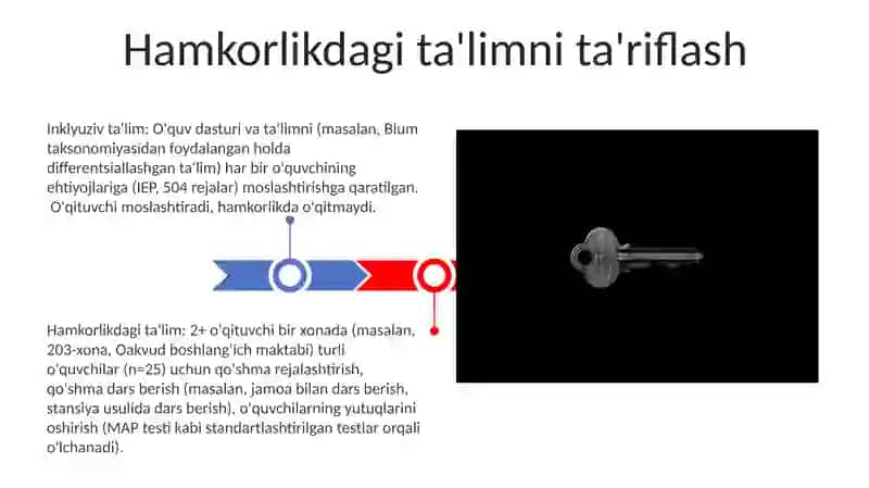 Inklyuziv va birgalikda o'qitish ularning asosiy farqlarini aniqlash 3