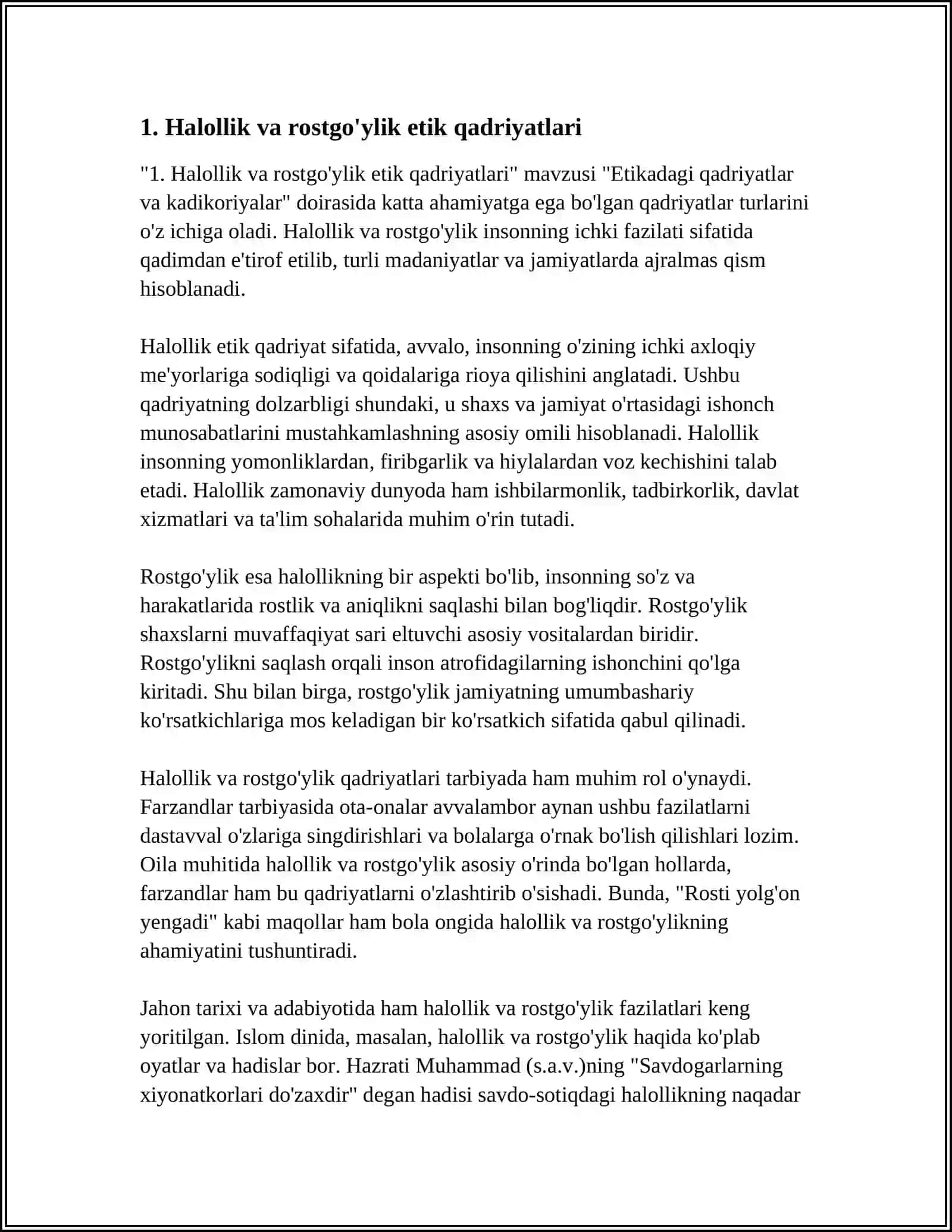 ETIKADAGI QADRIYATLAR VA KADIKORIYALAR 3